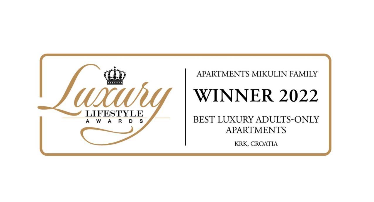 Apartments Mikulin Family Punat Exterior foto